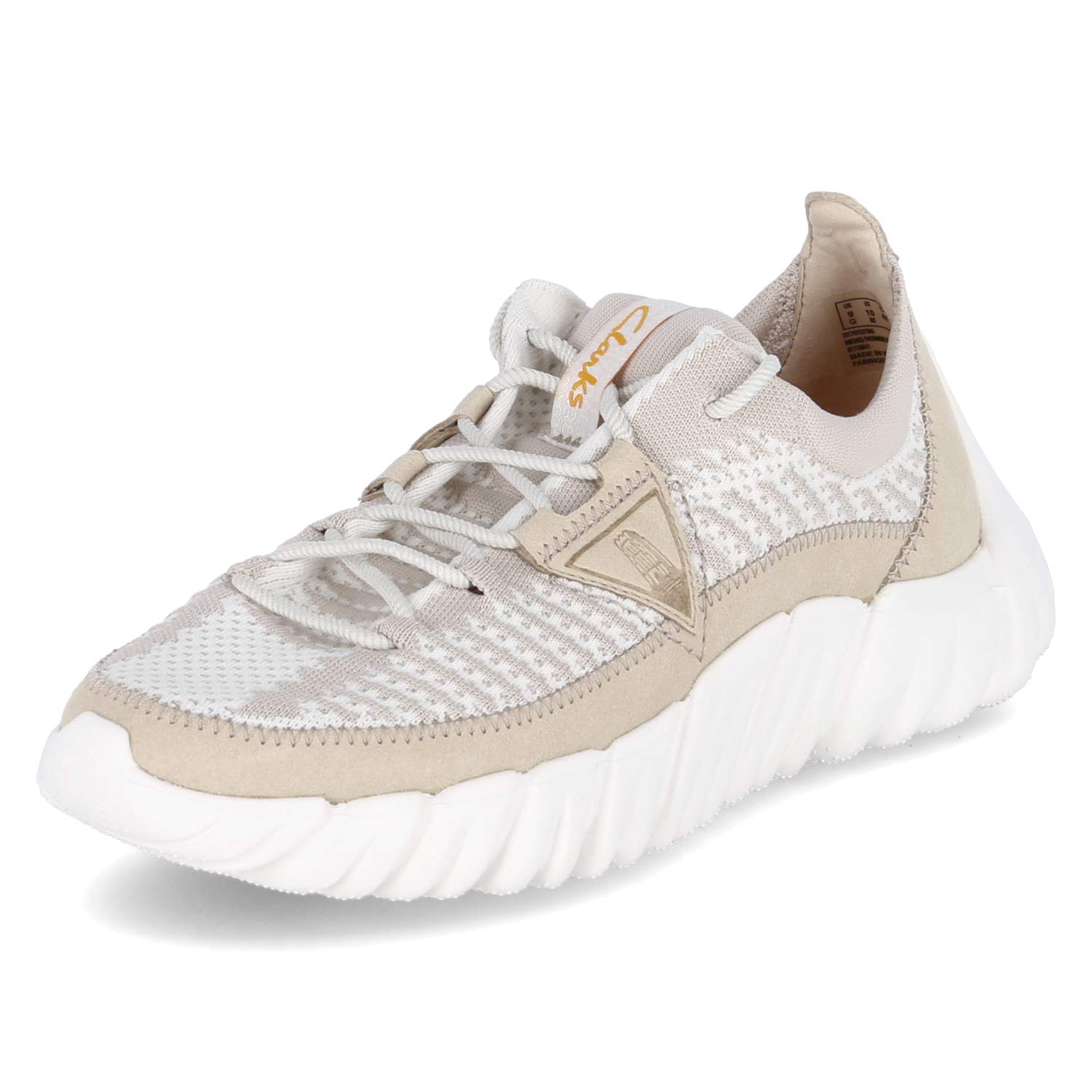 Clarks Halbschuhe NATURE 360 - white combi