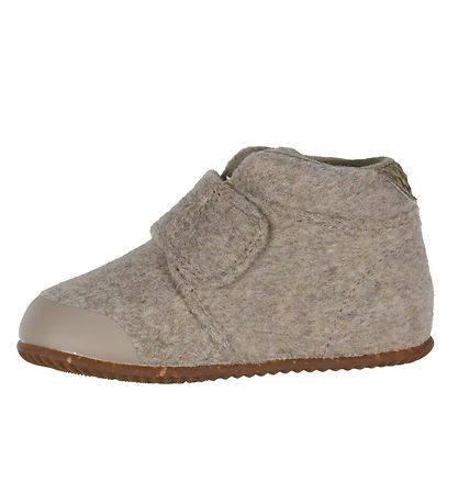 Woden Lauflernschuh - Kim - Filz - Beige Melange