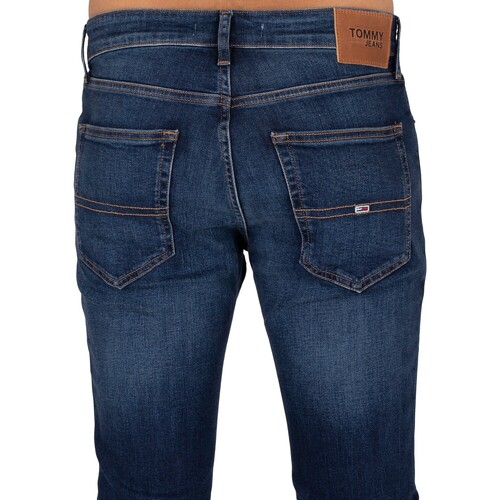 Tommy Jeans - Vaqueros Slim Scanton Azul