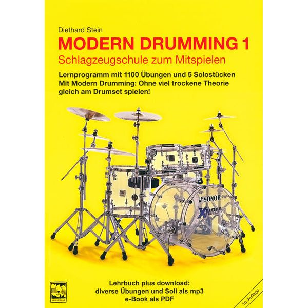 Leu Verlag D.Stein Modern Drumming 1 Schlagzeugschule