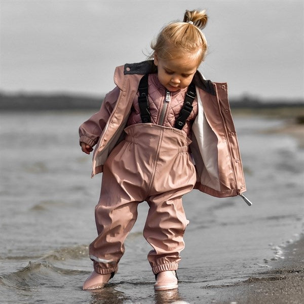 Køb Mikk-Line Regntøj Jakke Og Bukser Adobe Rose
