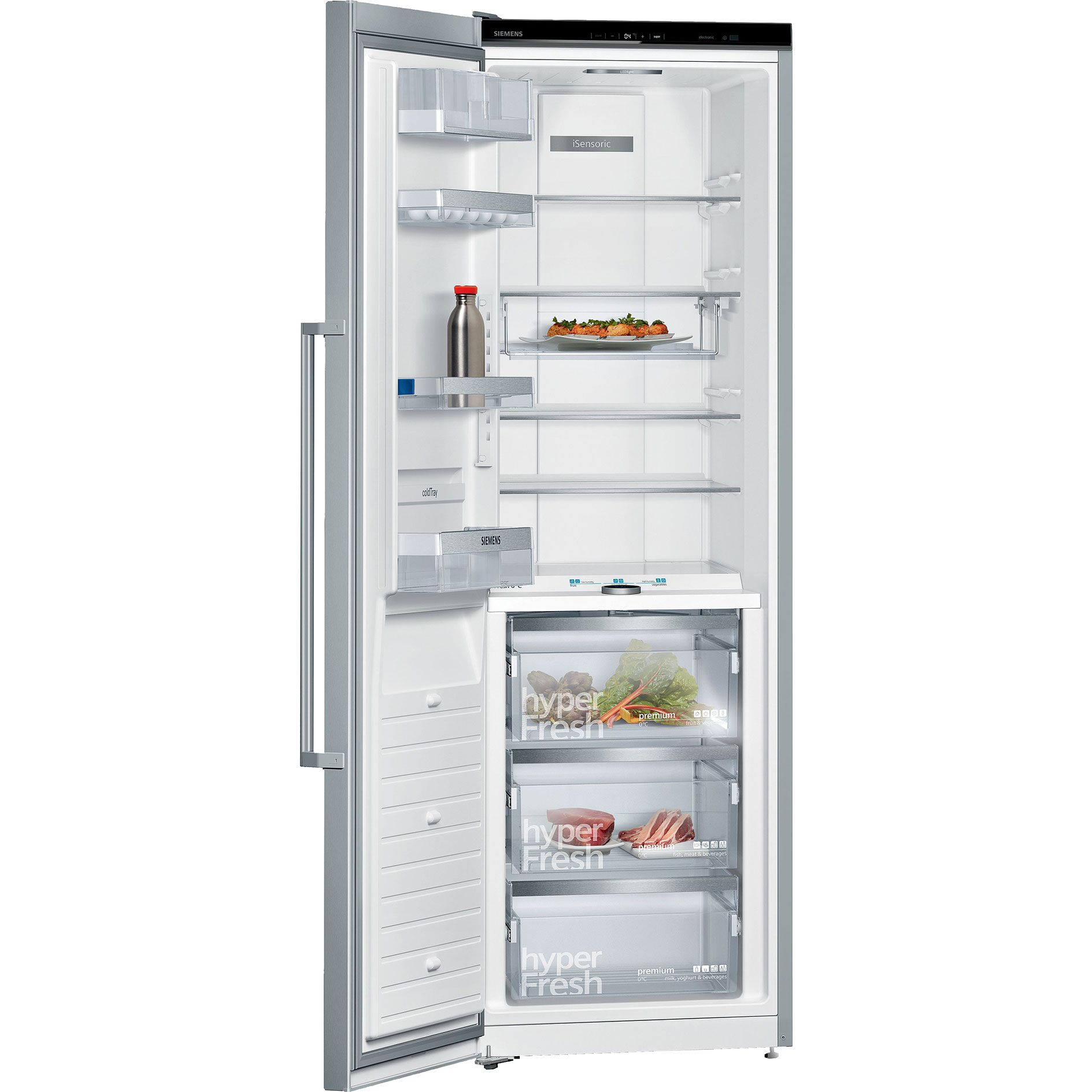 SIEMENS Kühlschrank KS36FPIDP - silber - D