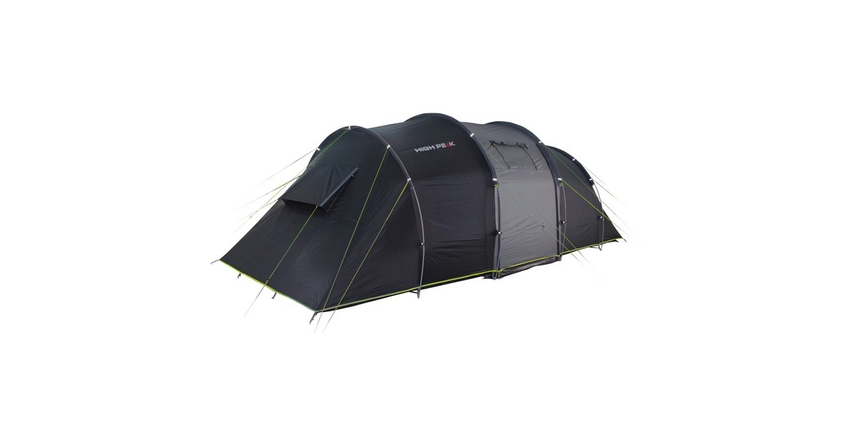 High PeakTauris 6 tent  (Donkergrijs/groen)