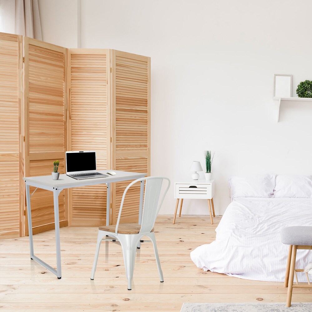 Schreibtisch WORKSPACE II Melaminharzbeschichtete Spanplatte, Gestell pulverbeschichteter Stahl hjh OFFICE