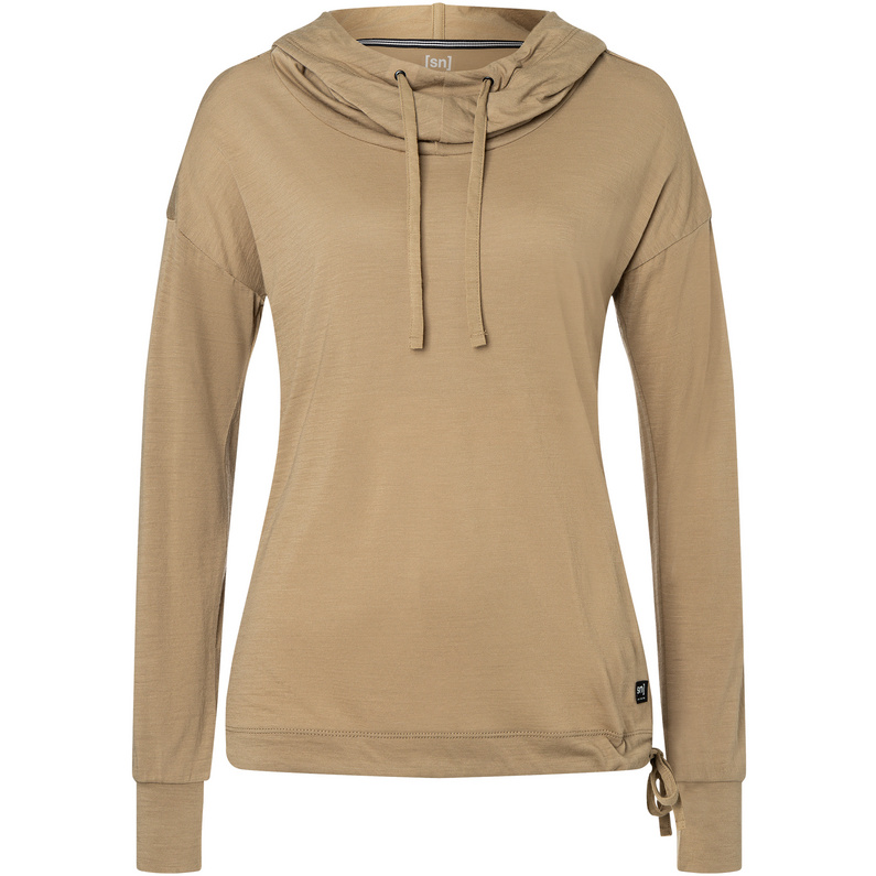 Super.Natural Damen Voyage Funnel Hoodie