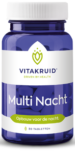 Vitakruid Multi Nacht Tabletten 30TB