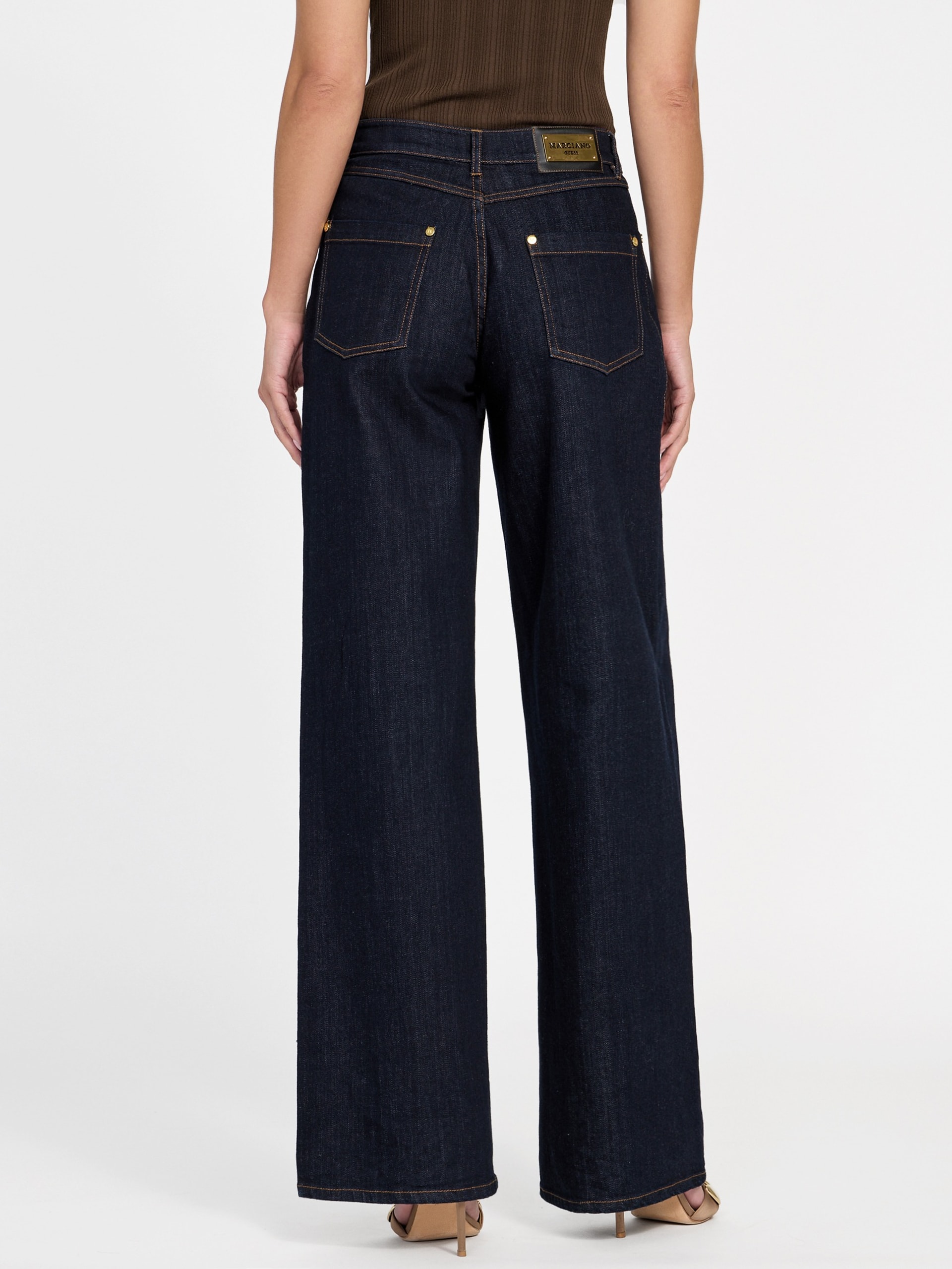 Calça jeans Kylie de cintura média