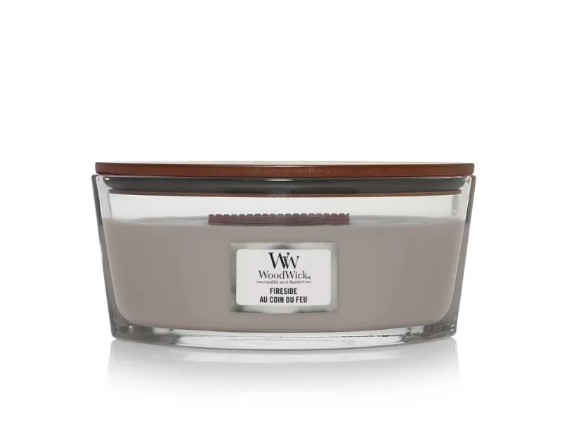 WoodWick 76106, Andet, Grå, Ravfarvet, Musk, Vetiver, 1 stk