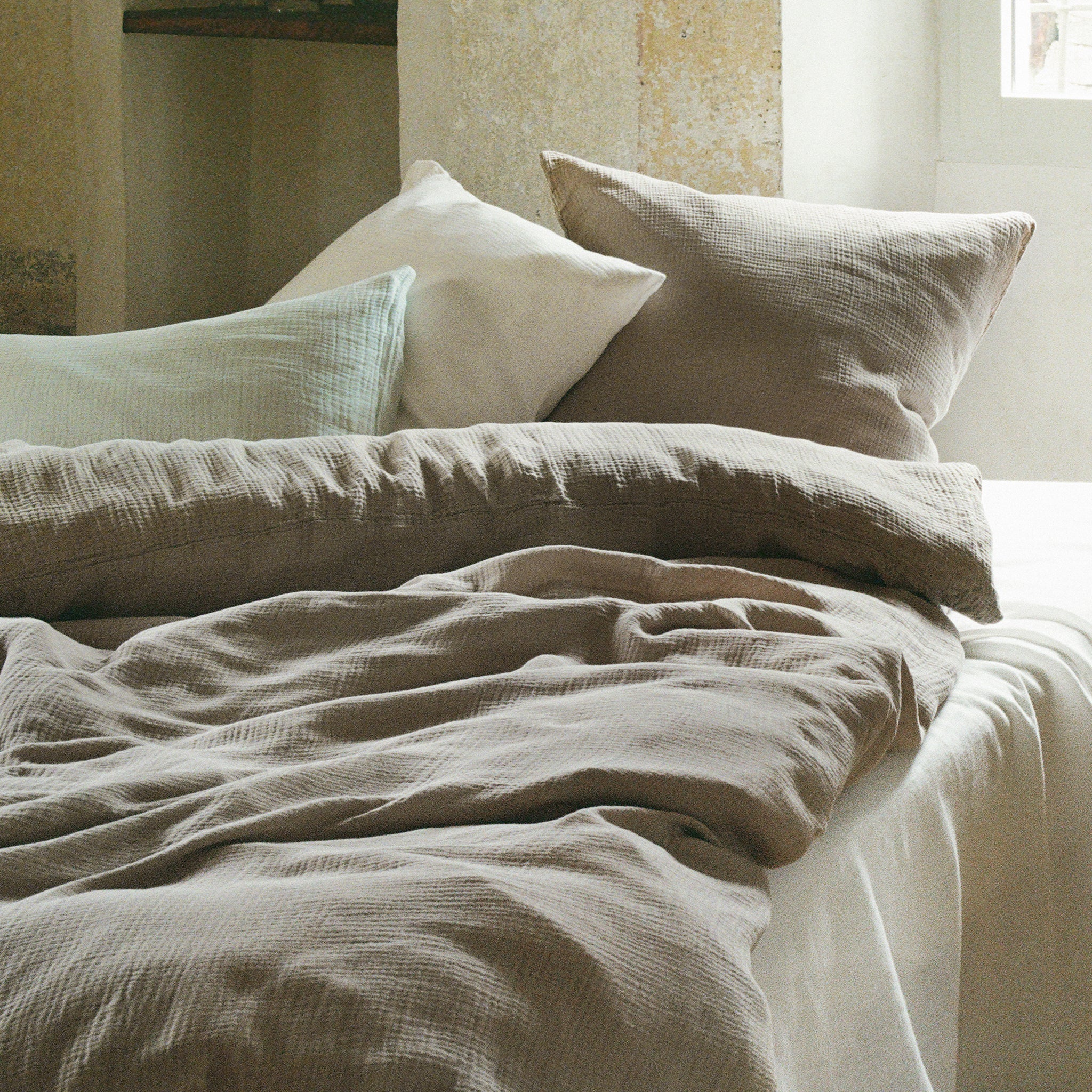 Duvetbezug IBIZA taupe