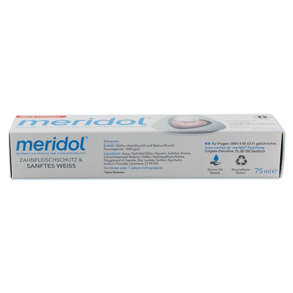 meridol SANFTES WEISS Zahnpasta (75 ml)
