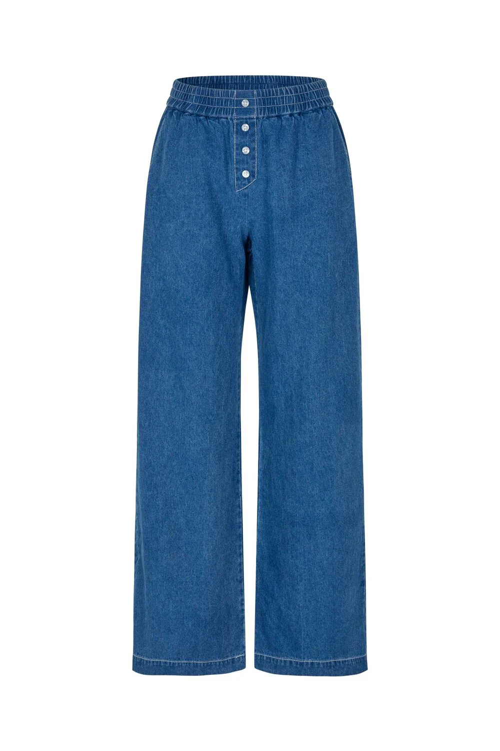 Baum und Pferdgarten  Noi wide leg jeans - Dark Sailor Blue