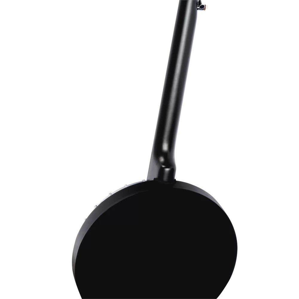 Ortega OBJ250-SBK Raven Series Satin Black banjo met gigbag