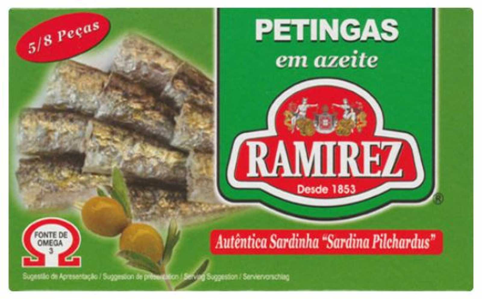 Sardinhas Ramirez em Azeite 90g