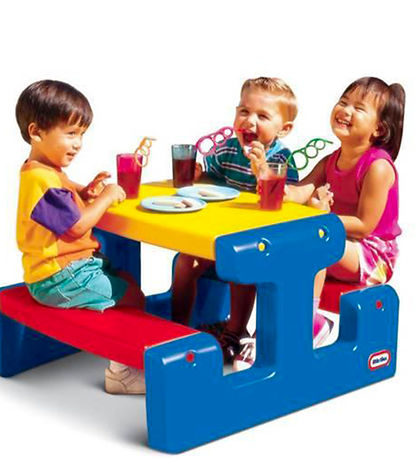 Little Tikes Tisch/Bankset - 83x74x47 cm - Primary