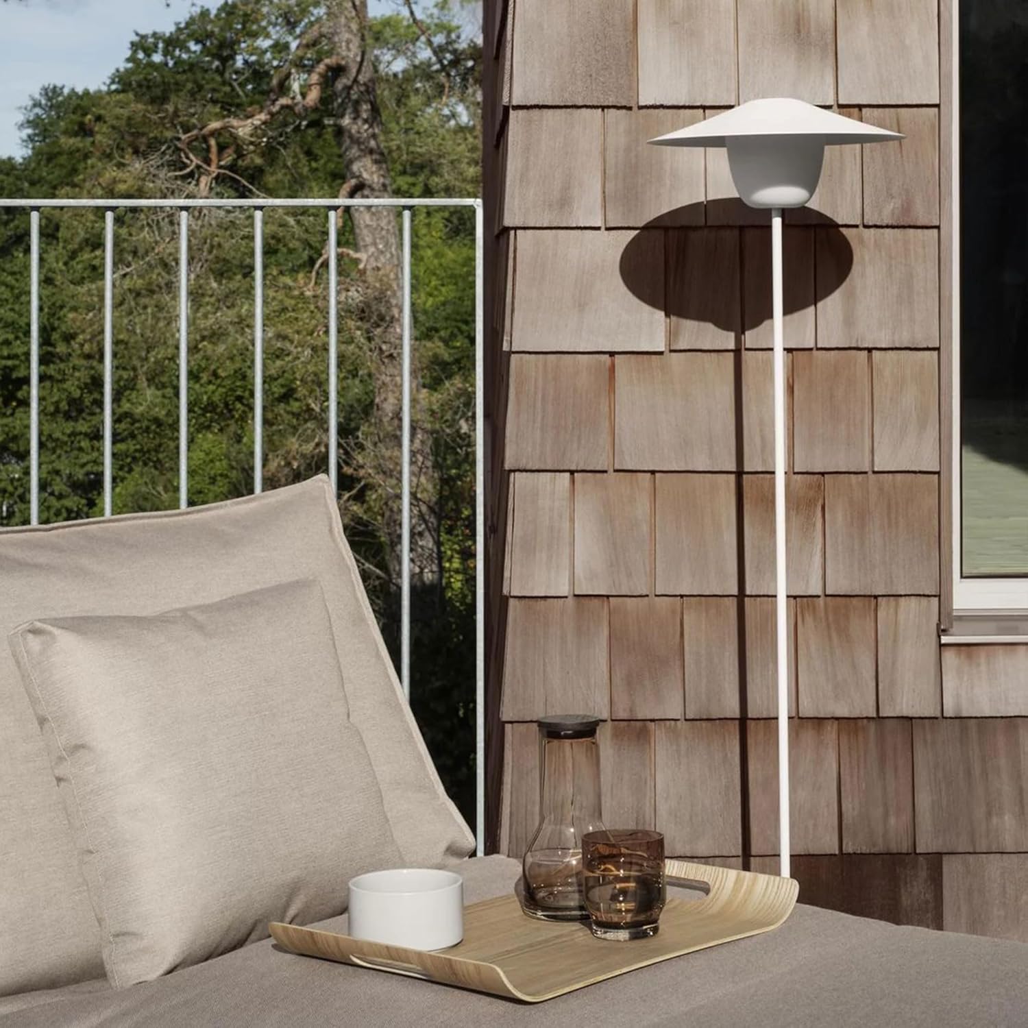 Blomus Farol Floor Mobile LED warm Gray One Size