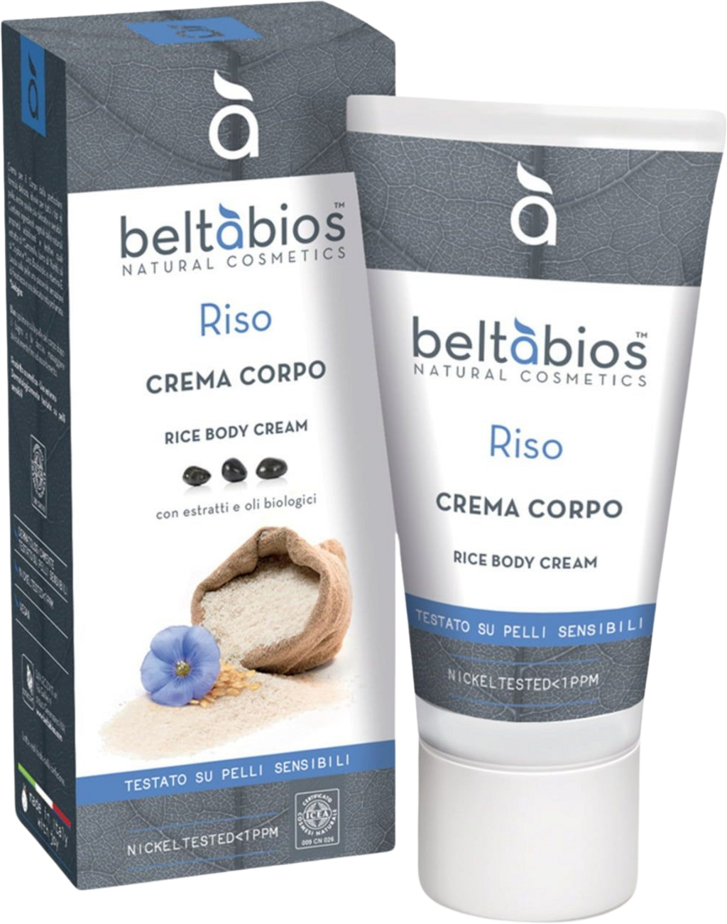 beltàbios  Rice Body Cream, 150 ml