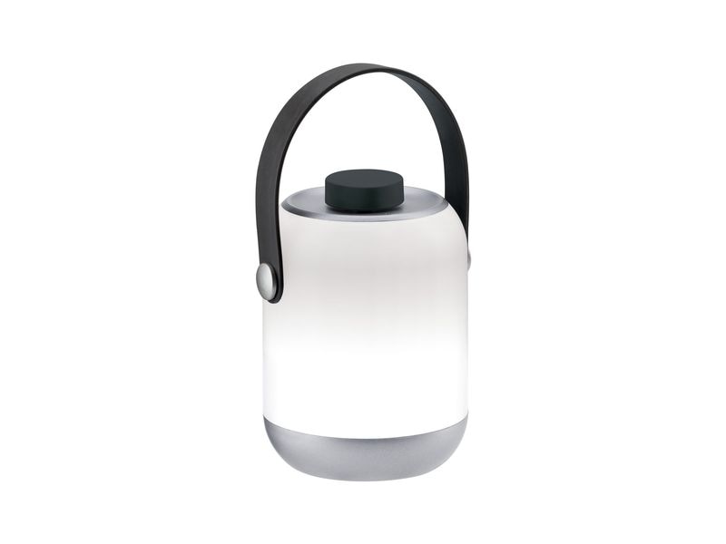 Paulmann Tischleuchte Mobile Clutch, 3000K, Akkubetrieb, Ch Akkuleuchte