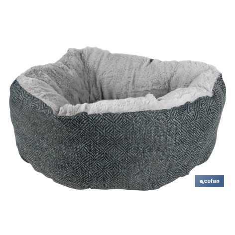 Cama antiestresse para animais de estimação, modelo Cloe, 40 x 22 cm