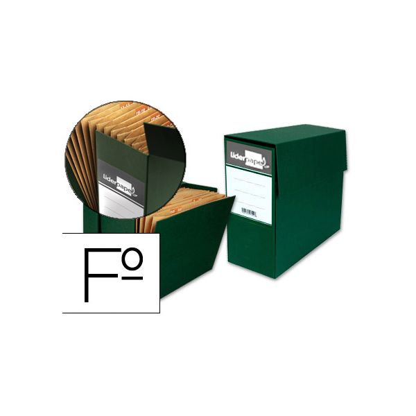 LiderPapel Caixa Transferências Folio Verde - TR02
