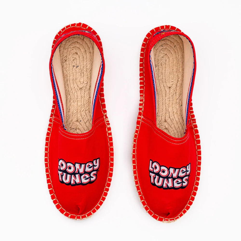 Espadrille Looney Tunes rouge