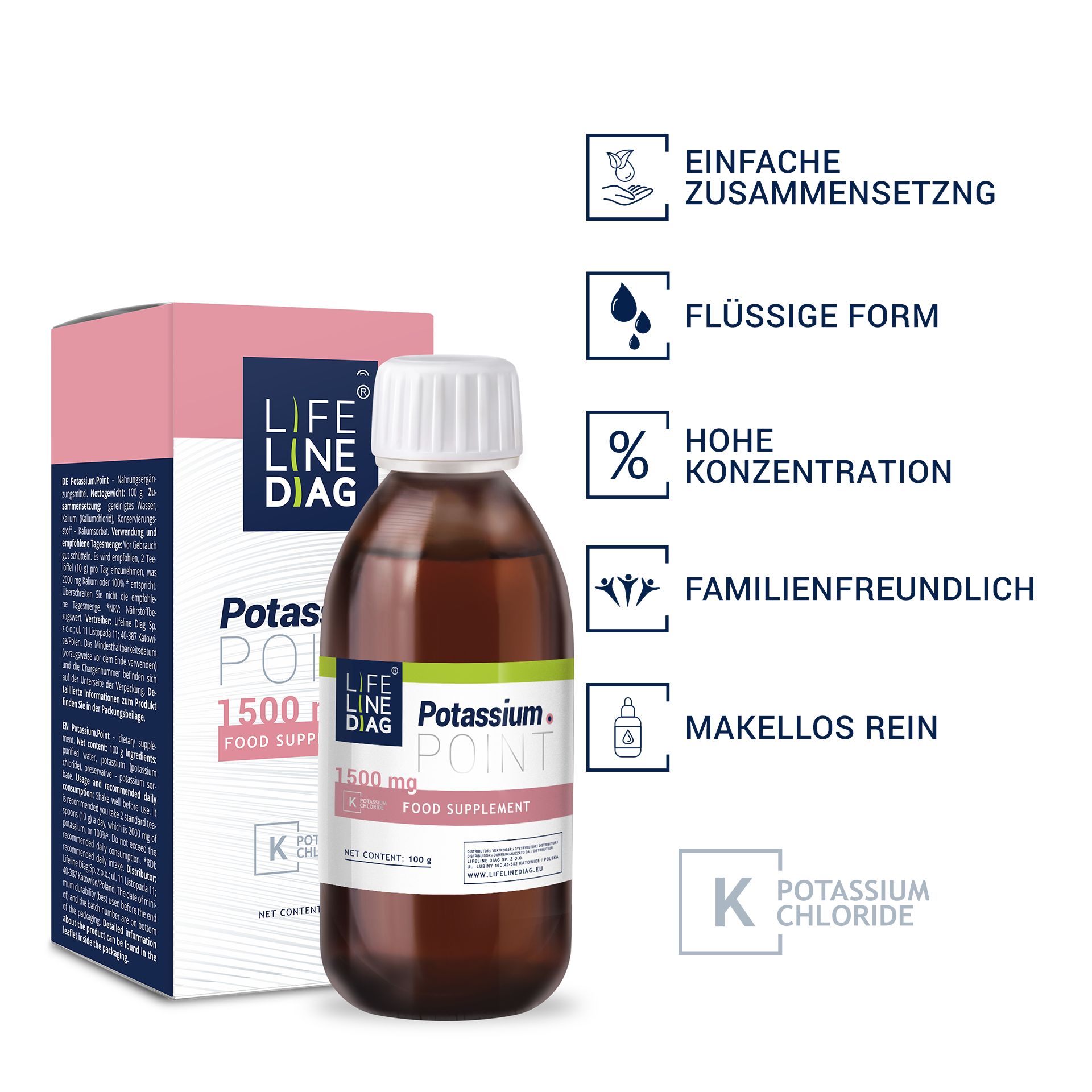Potassium.Point - Nahrungsergänzungsmittel mit Kalium