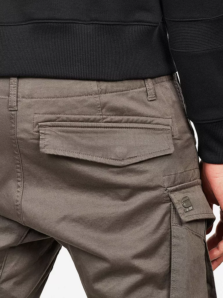 G-STAR RAW Cargohose Rovic Tapered Fit  grau