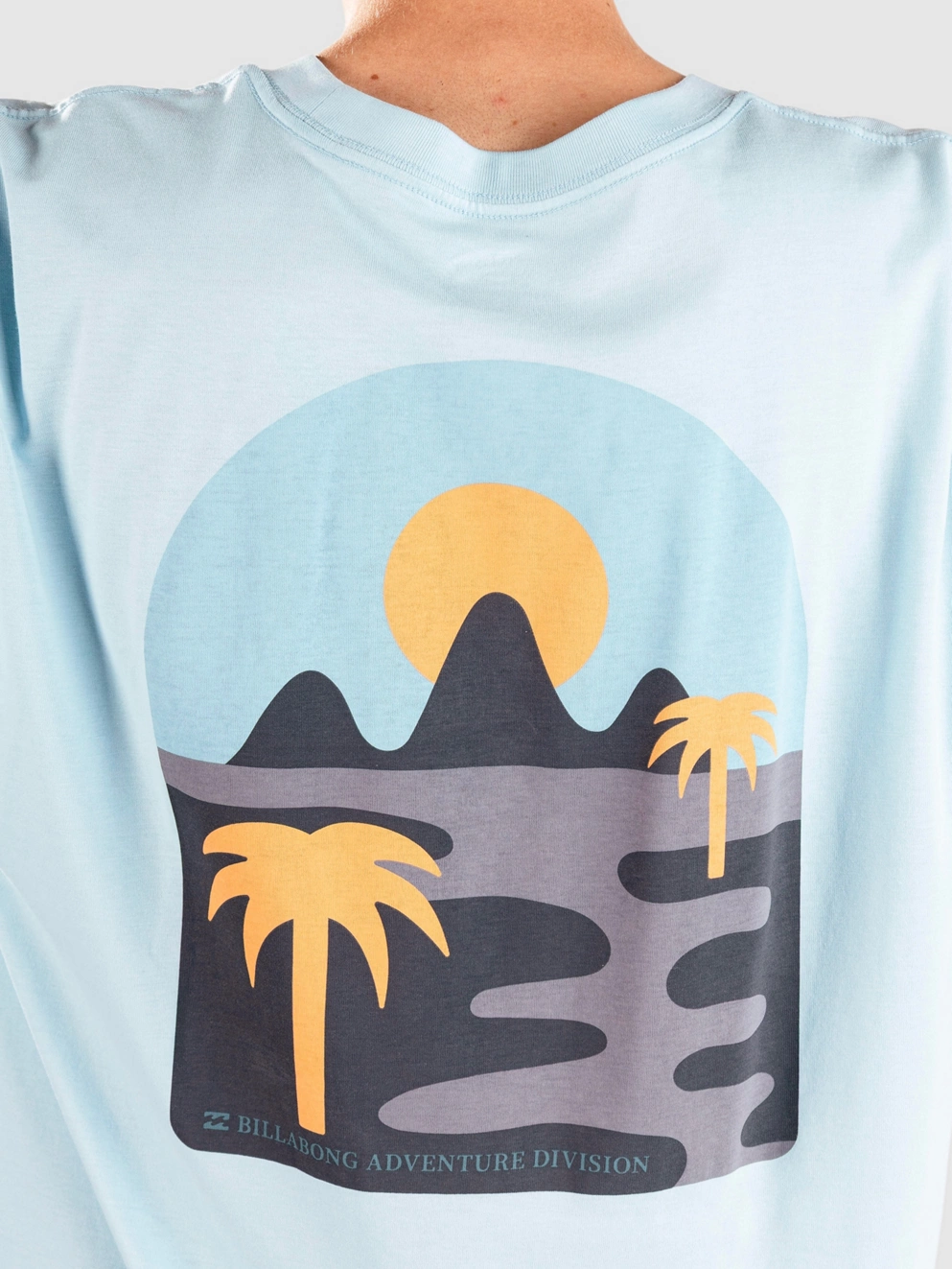 Billabong Sun Down Adiv T-Shirt coastal blue