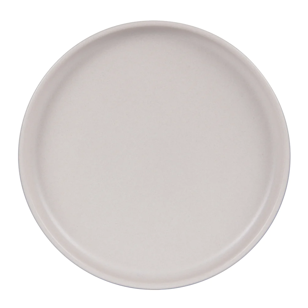 Assiette plate Uno crème 28 cm (lot de 6) Table passion