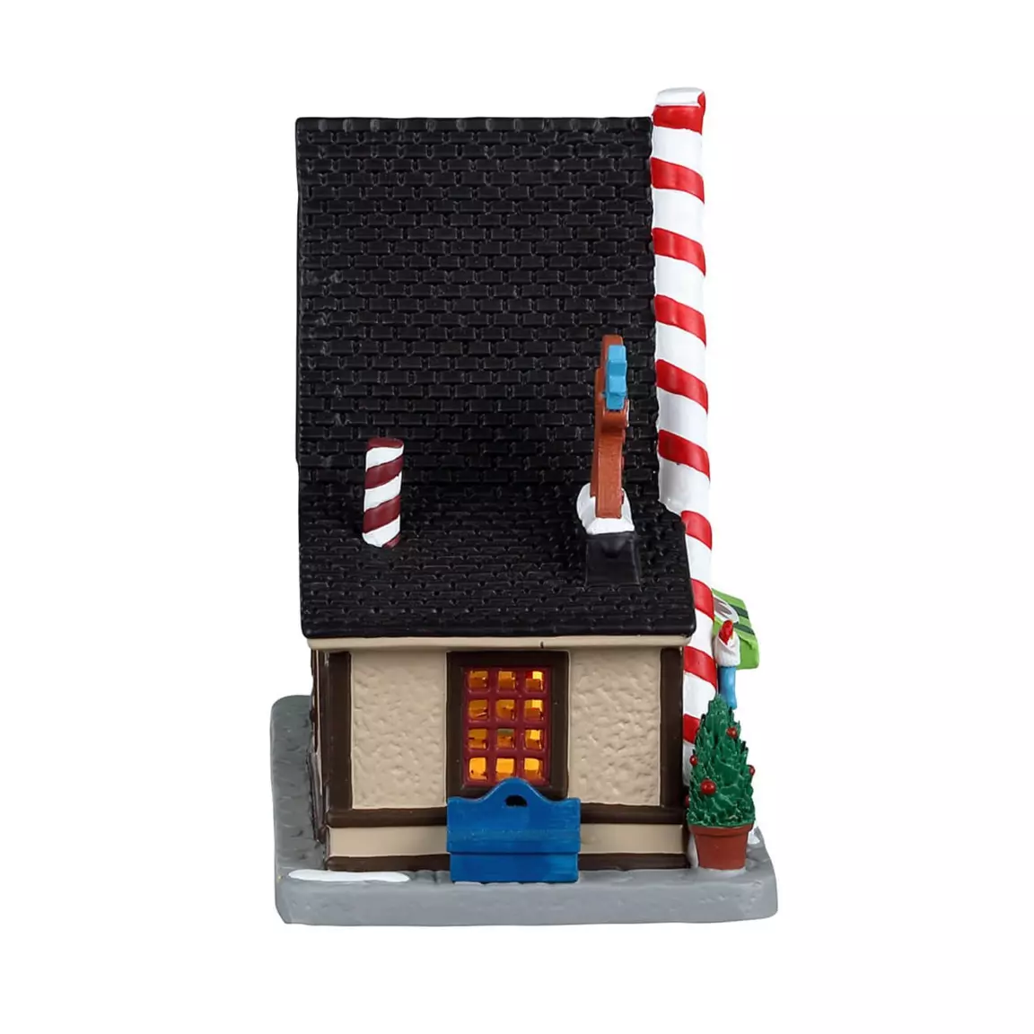 Village de Noël Lemax à piles lumineux La Douce Cabane