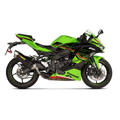 Silencieux Akrapovic Carbone embout Titane - Noir
