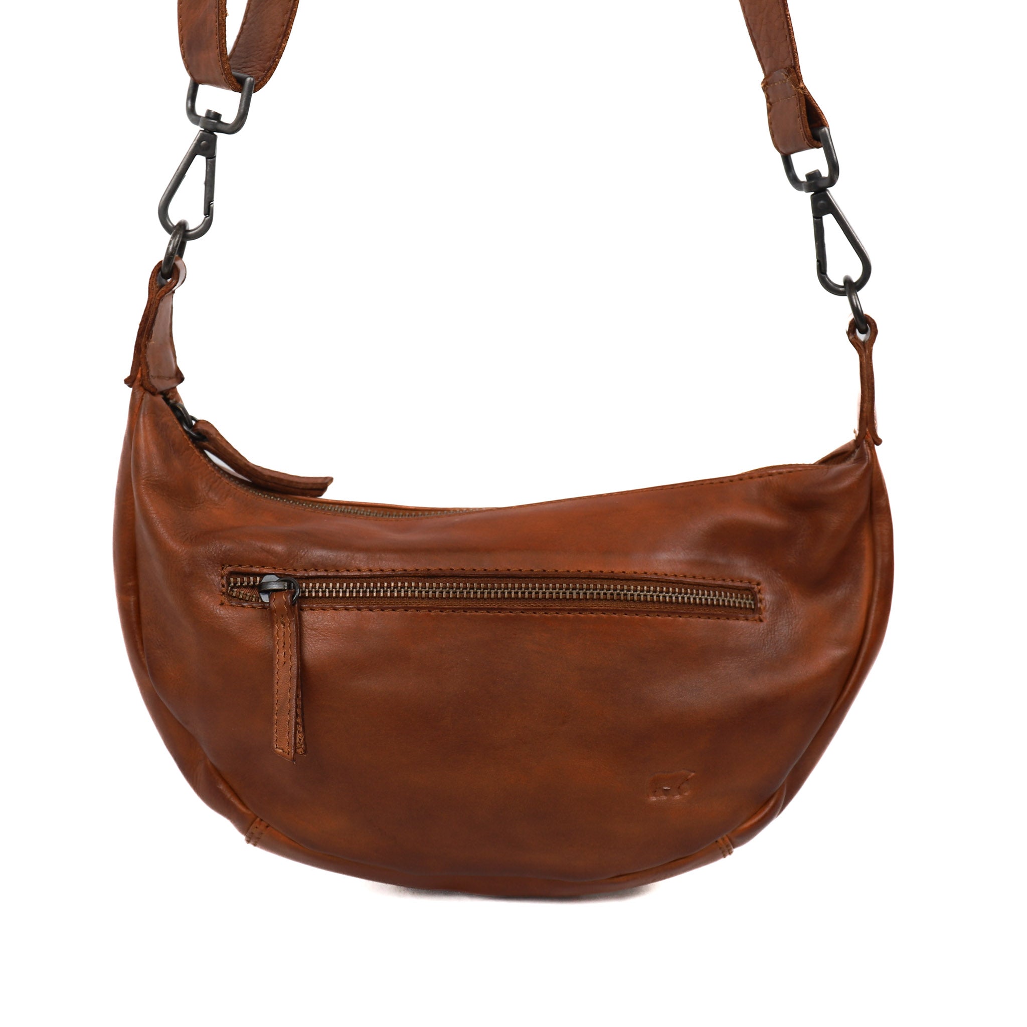 Crossbody tasje 'Clara' cognac Cognac