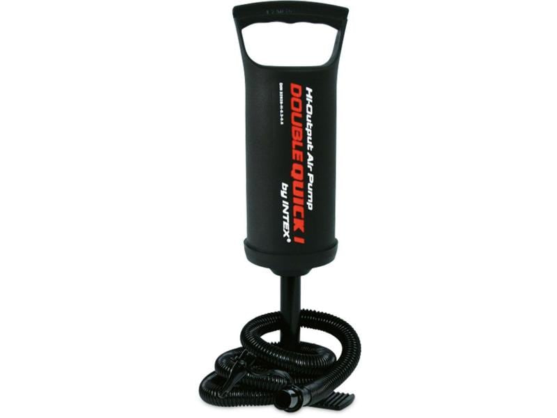 Intex Handpumpe Double Quick I Schwarz Kleine Handpumpe