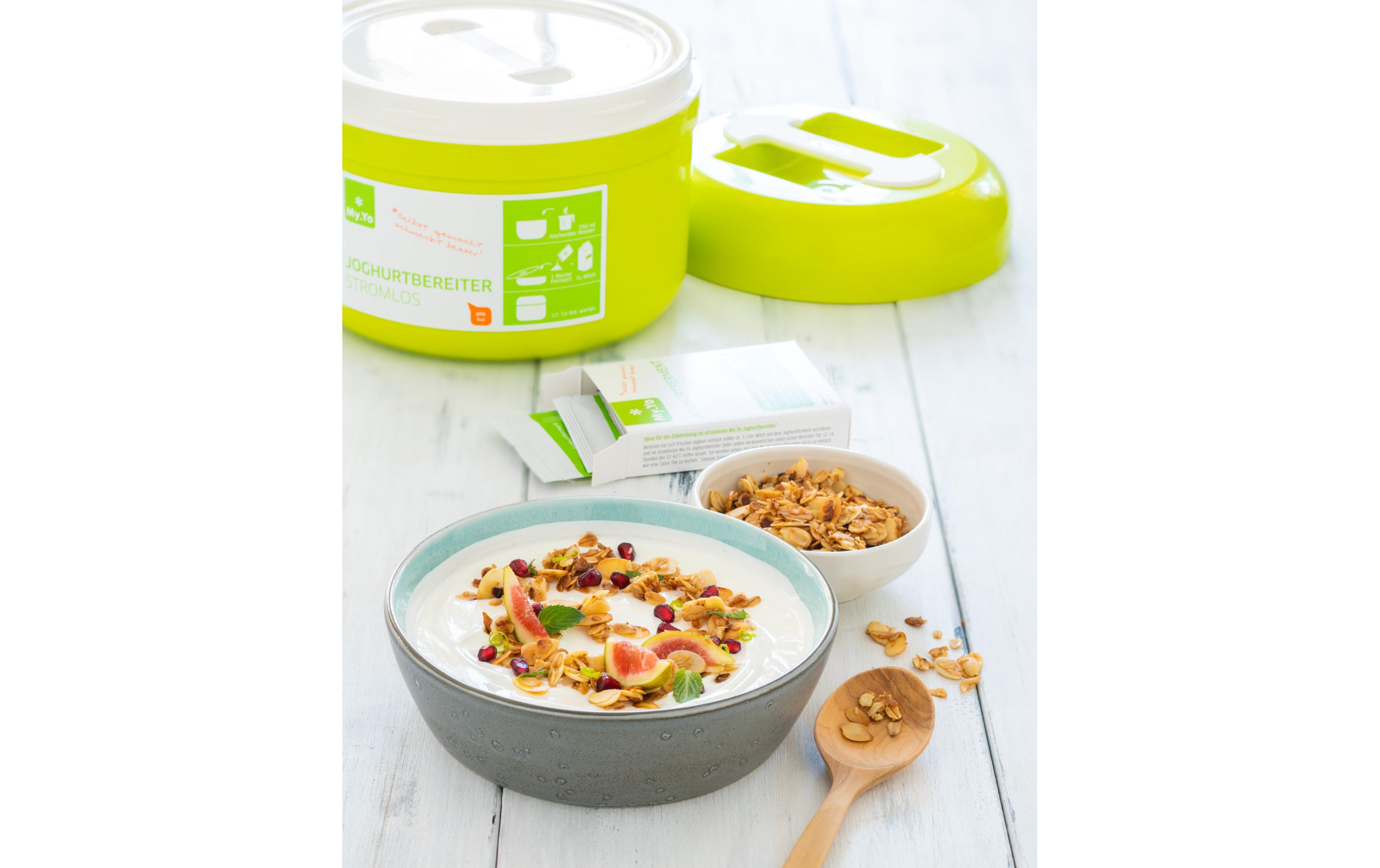 Bio Joghurt Ferment probiotisch 3 x 5 gHochkonzentrierte Joghurtfermente