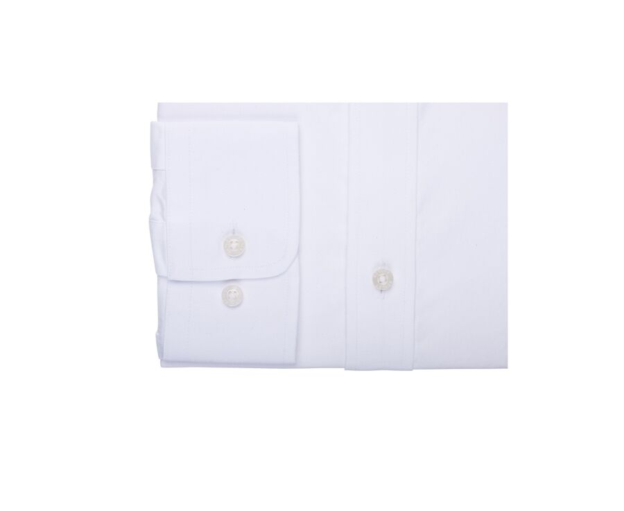 Chemise Blanche 100% coton - Col américain - EVHAN
