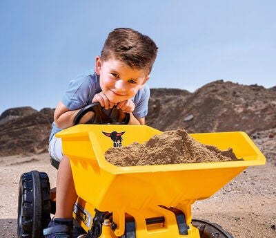 BIG Trampetraktor Jim Dumper