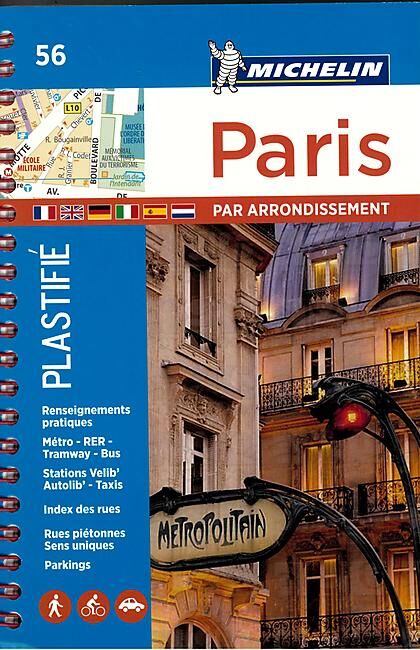 MICHELIN - 56 PARIS PAR ARRONDISSEMENT 1 10 000