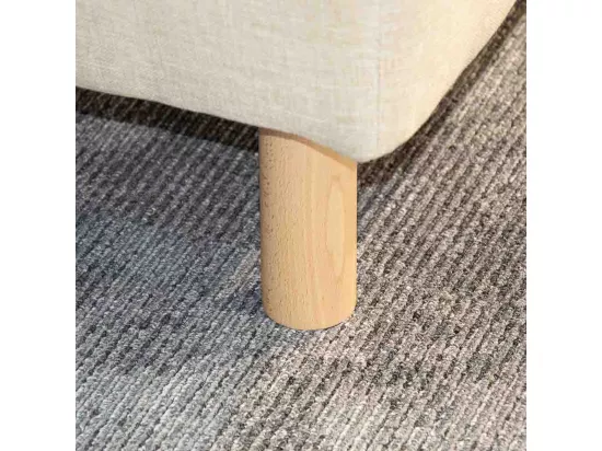 BELLECOUR LITERIE | Pied de lit cylindrique en bois Hauteur 20 cm (vendu à l'unité)