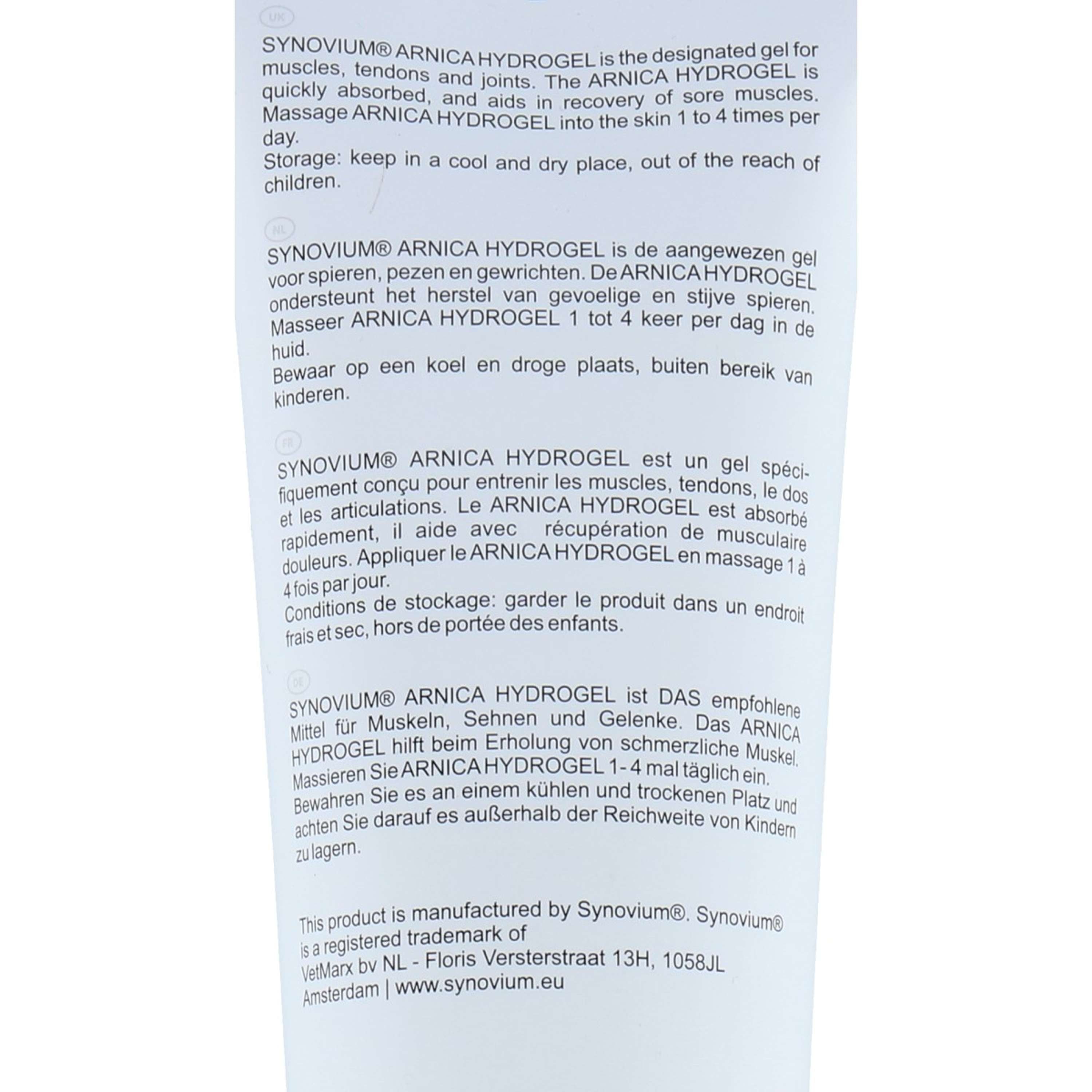 Synovium Arnica Hydro Gel