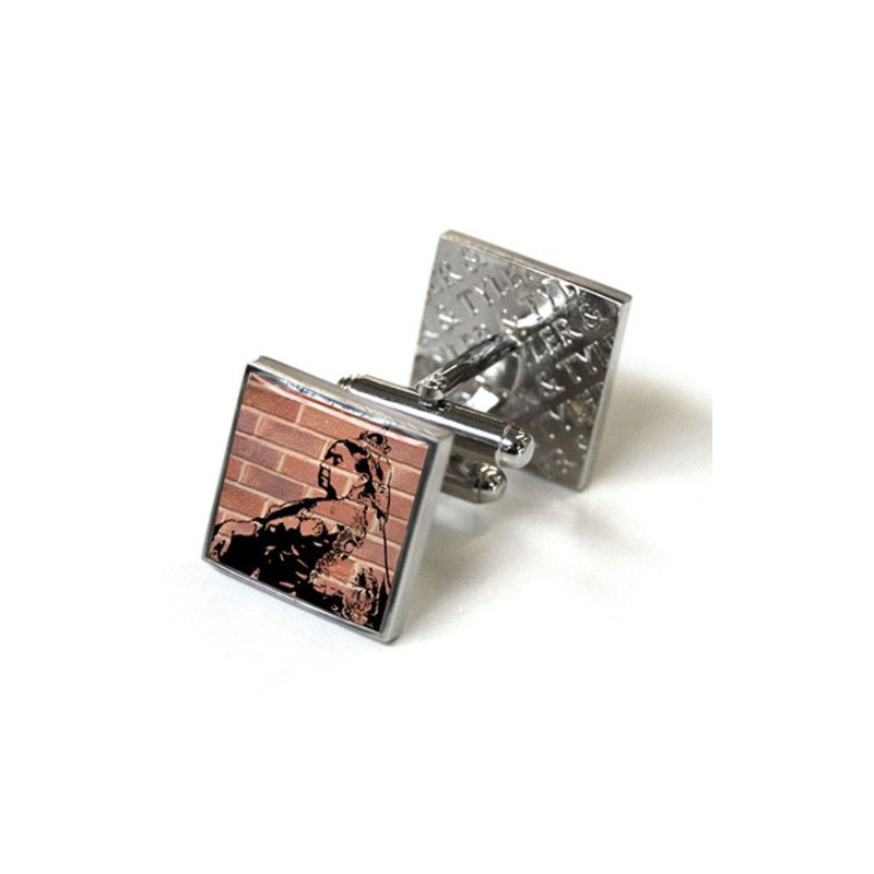 Boutons de manchette, Queenie, Red Brick