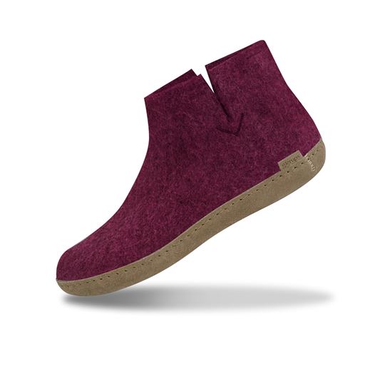 Glerups Hjemmesko, Cranberry, 40