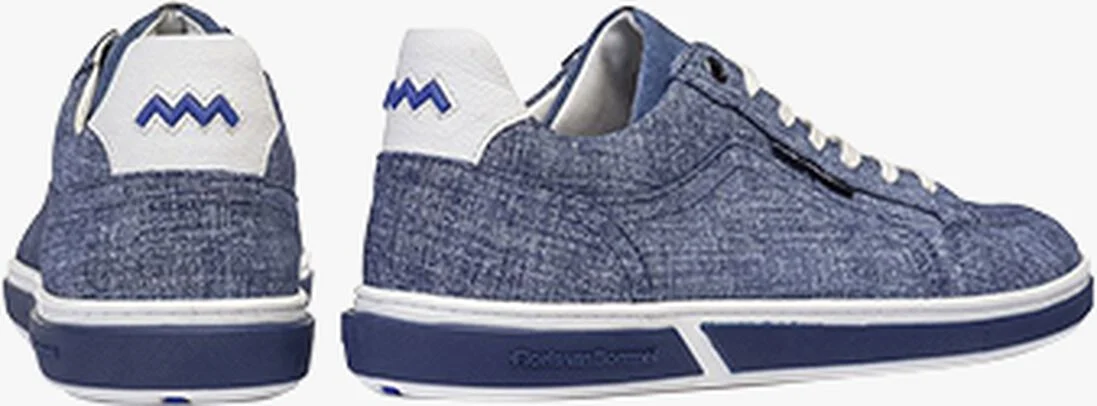 FLORIS VAN BOMMEL donkerblauwe floris van bommel lage sneakers sfm-10202