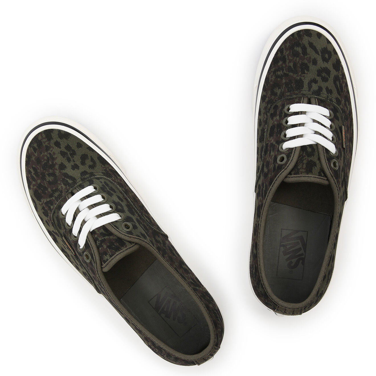 Vans Sneakers en Cuir & Textile Authentic 44 DX kaki
