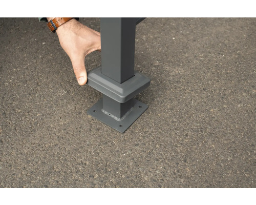 WESTMANN Planum opbergbox met 3 bakken, 250 x 90 x 120 cm, antraciet