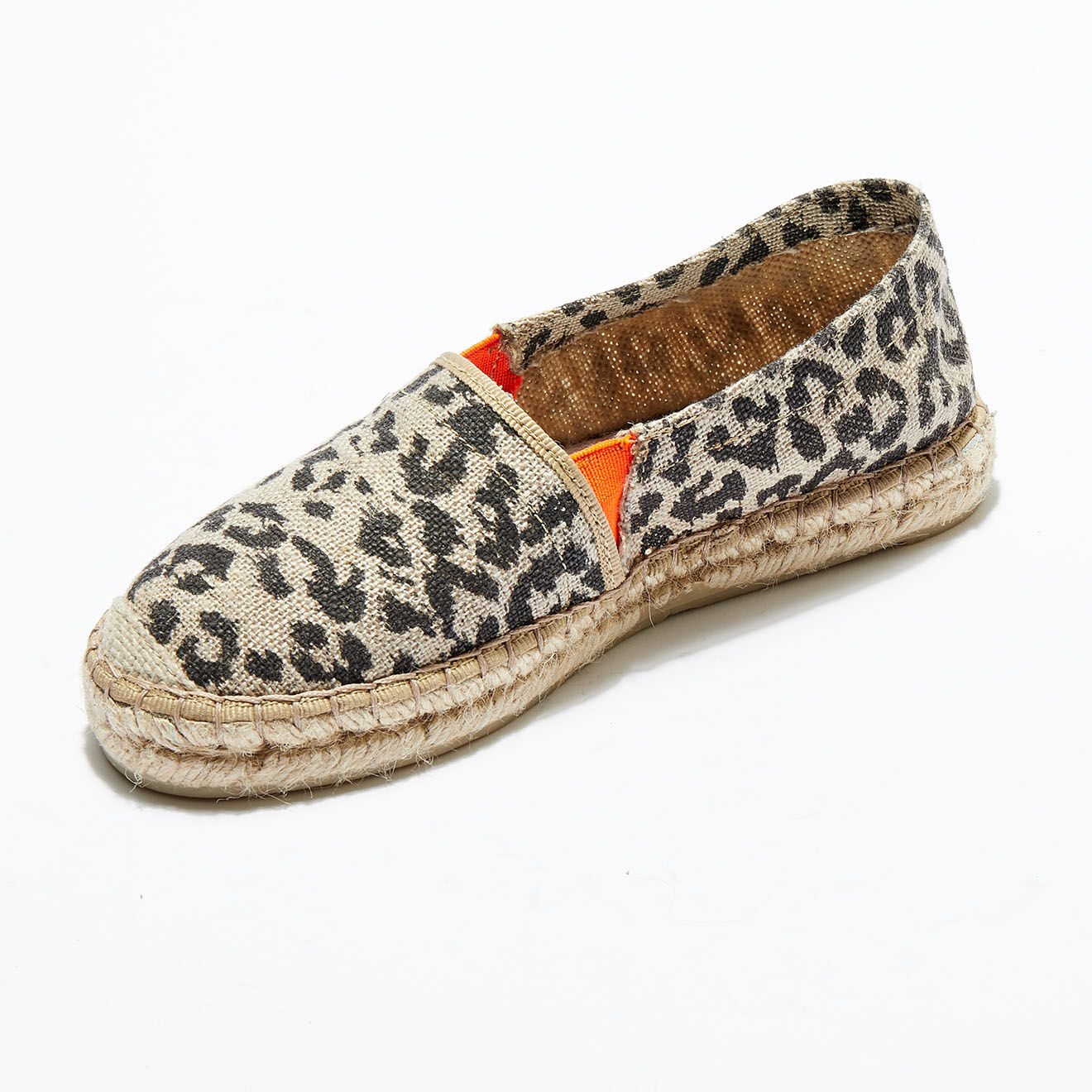 Rainbow & Snow Espadrilles Animal Print beige/noir