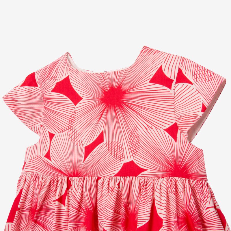 Robe bébé fille pivoine rose Catimini Rose
