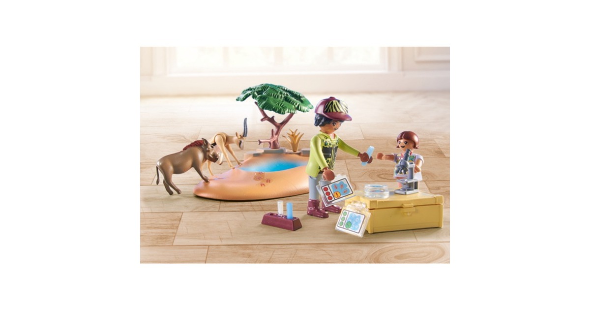 PLAYMOBILWiltopia - Een reis naar de waterpoel Constructiespeelgoed