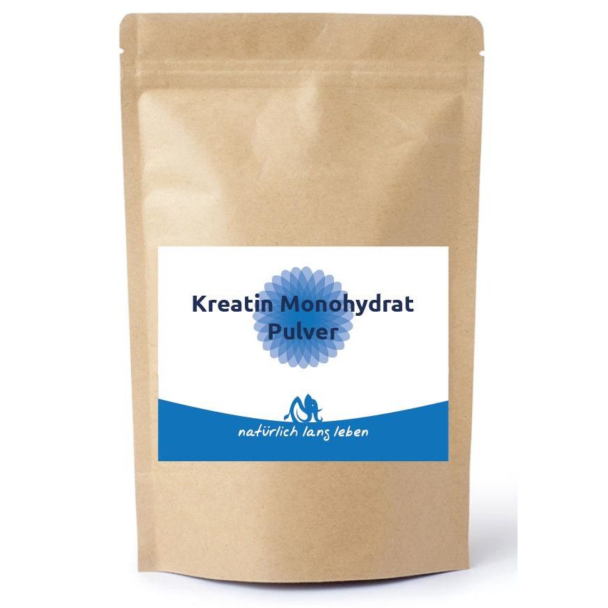 natürlich lang leben Kreatin Monohydrat