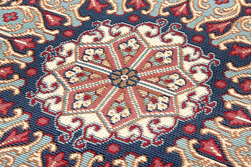 riess-ambiente Teppich MARRAKESCH - 235x160cm rot blau beige orientalisches Design wetterfest In- und Outdoor