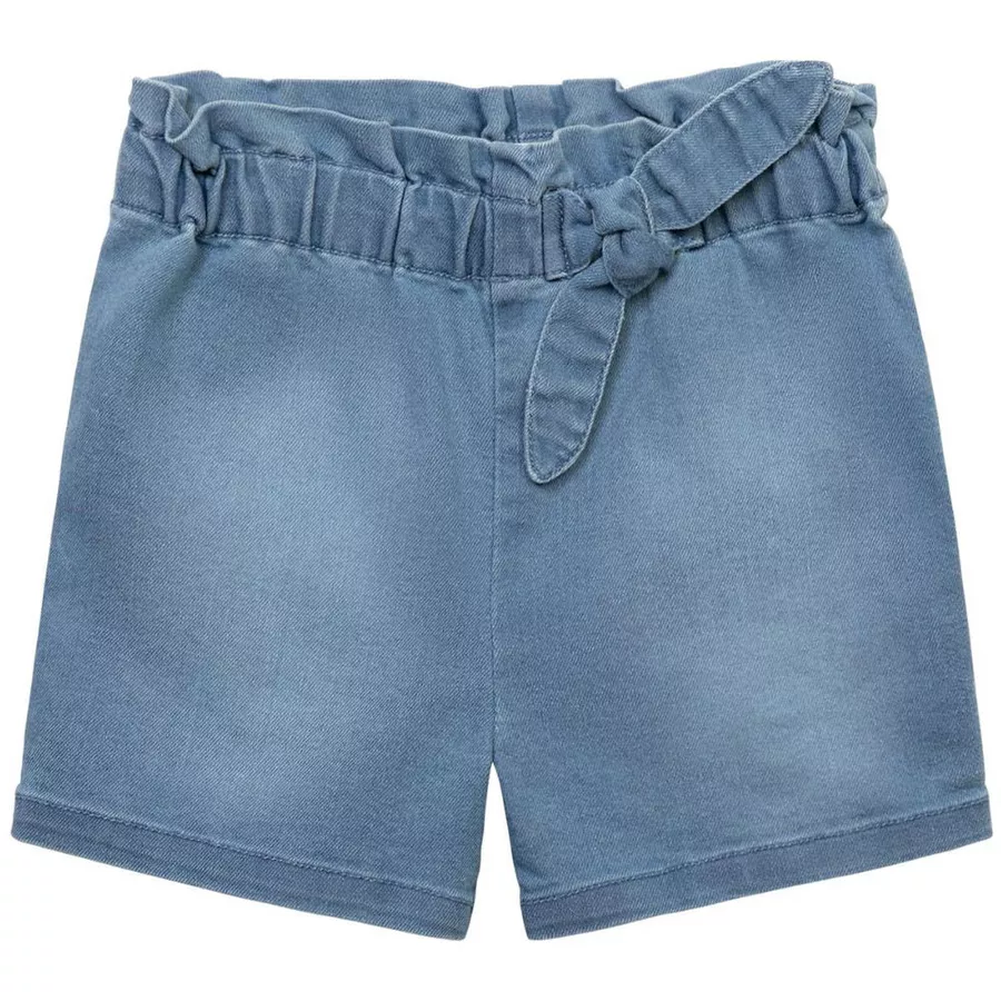 MINOTI Jeansshorts Hellblau Meliert
