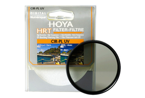 Hoya HRT Polarisatiefilter en UV-Coating 55mm